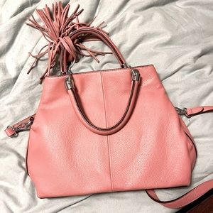 Vince Camuto Elva vintage rose leather purse